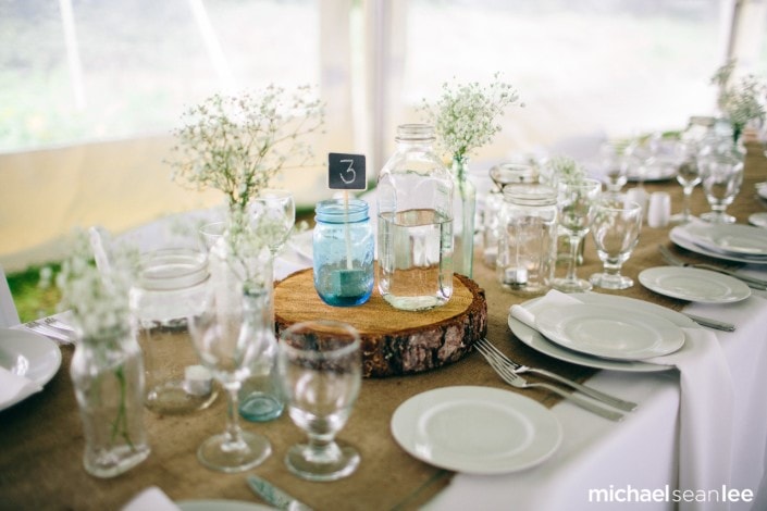 vancouver wedding event setup