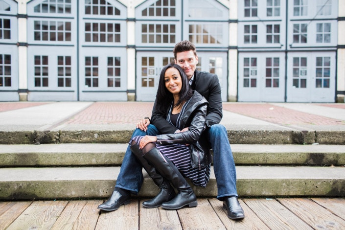 jeff and hiwot's engagement session in vancouver