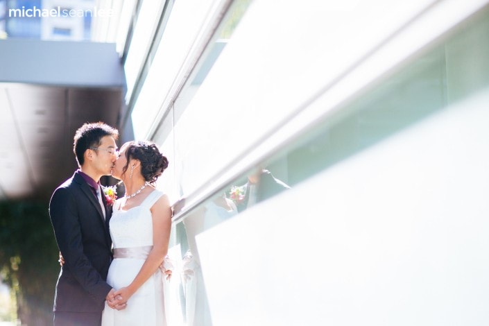 shangri-la vancouver wedding photo