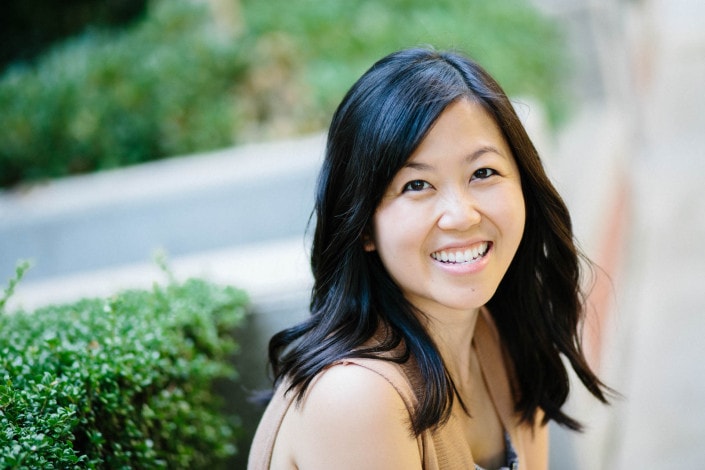 Meelin's headshot in downtown Vancouver