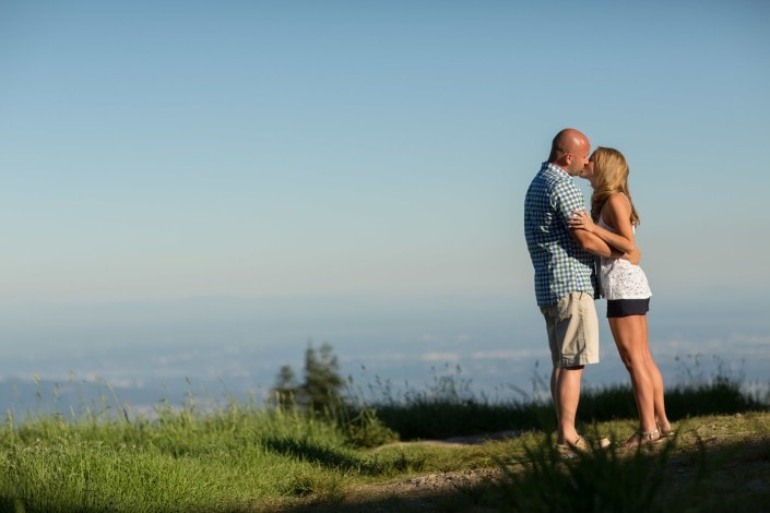 grouse mountain surprise engagement