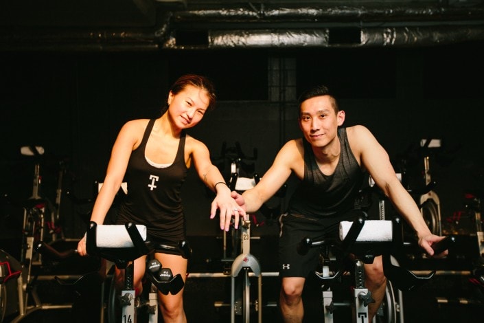 surprise engagement ride cycle club vancouver michael and jea