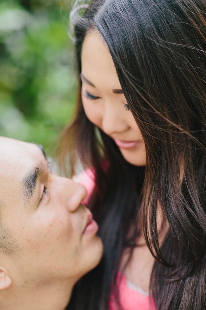 david and mary's engagement photos in yaletown
