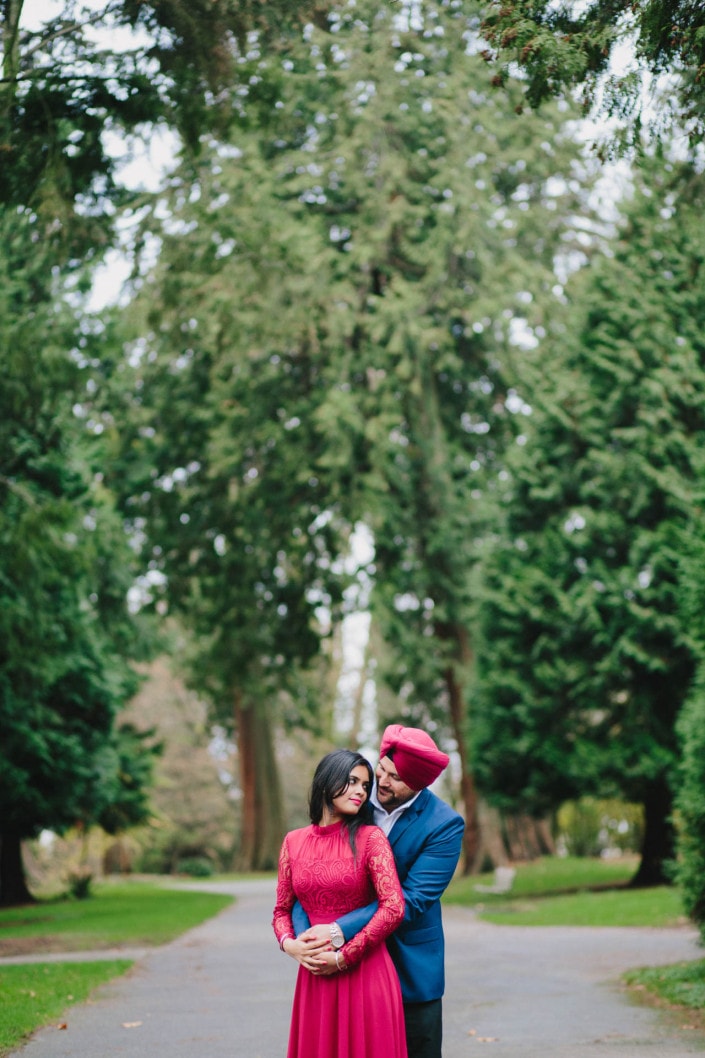 stanley park engagement photos