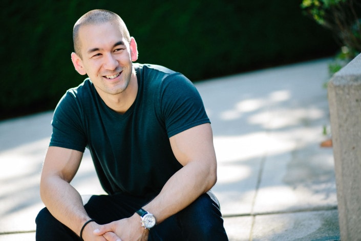 sean's portrait in yaletown vancouver