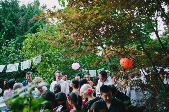 backyard wedding reception vancouver