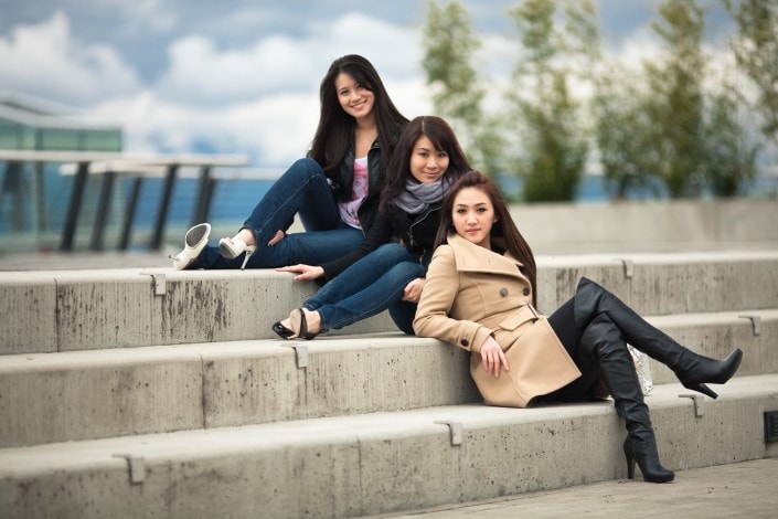 best friends vancouver portrait