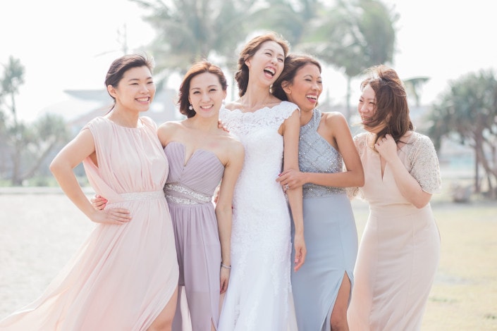 livia and her bridesmaids
