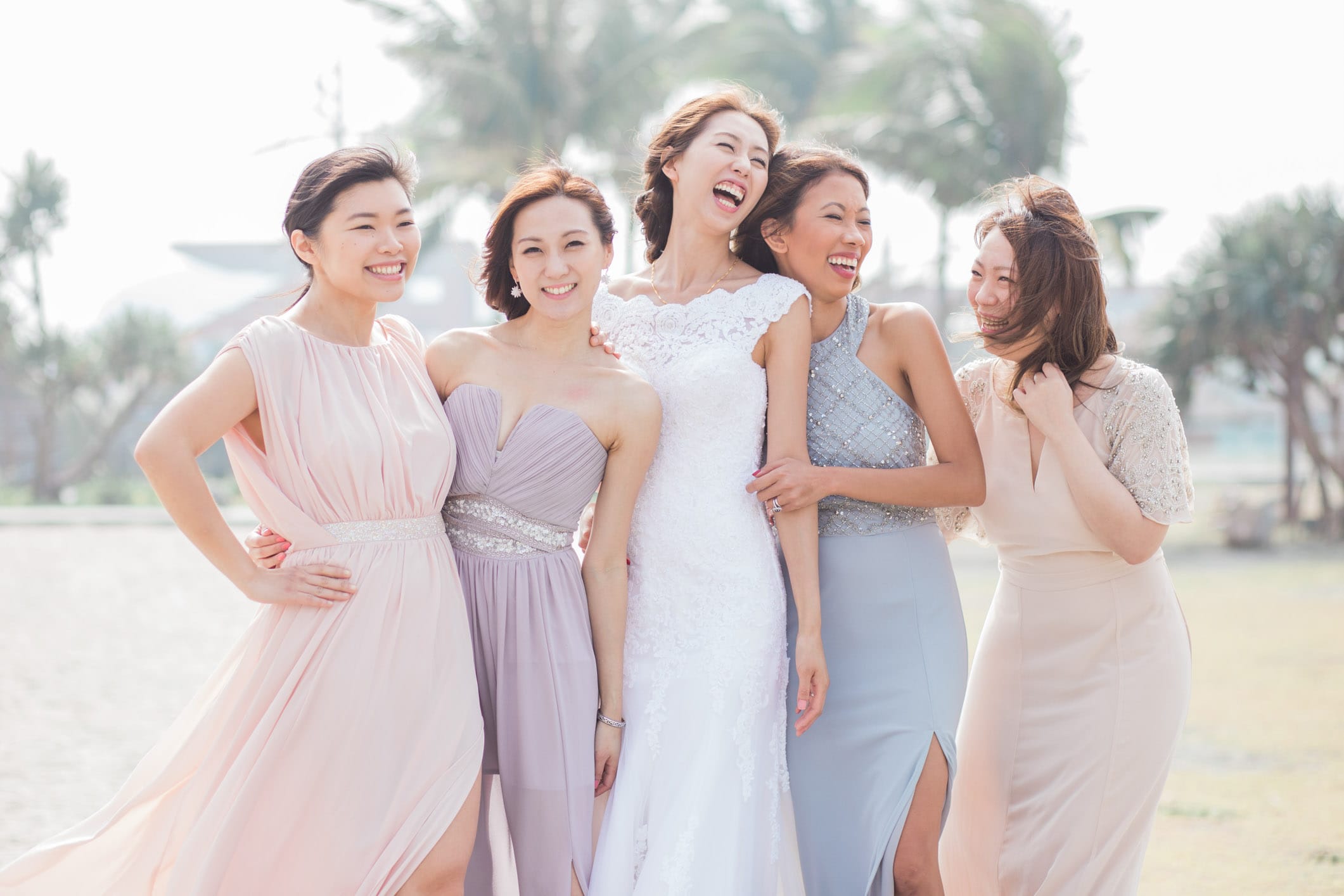 livia and her bridesmaids