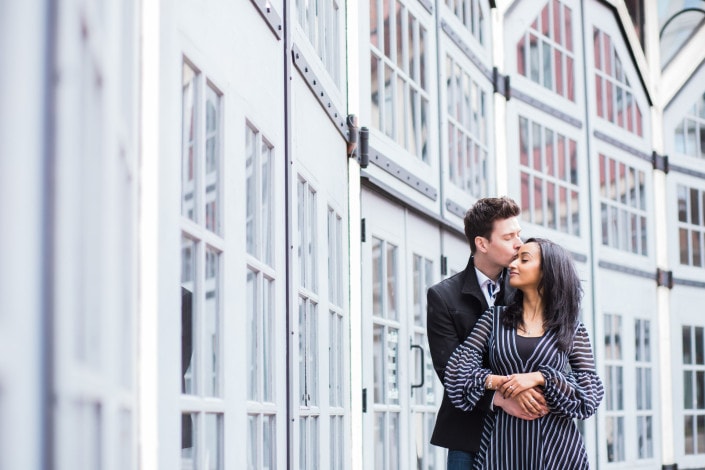 jeff and hiwot's engagement session in yaletown