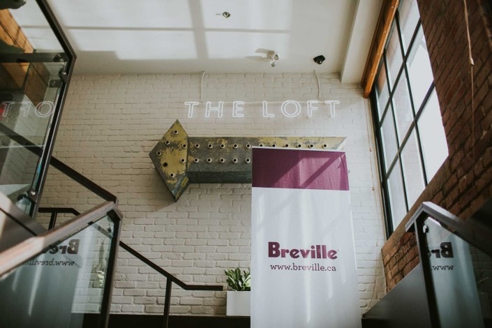 breville event at the loft earls yaletown