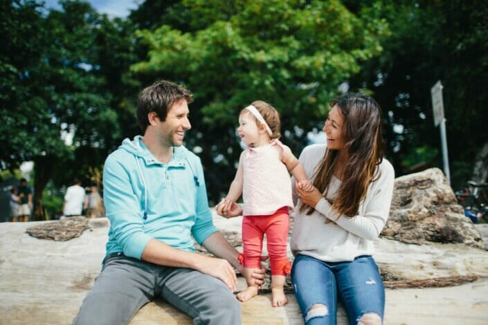 family photography english bay vancouver