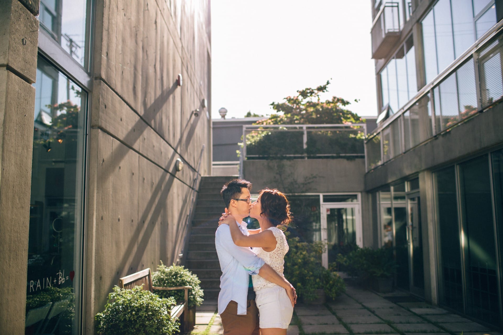 engagement photos vancouver false creek