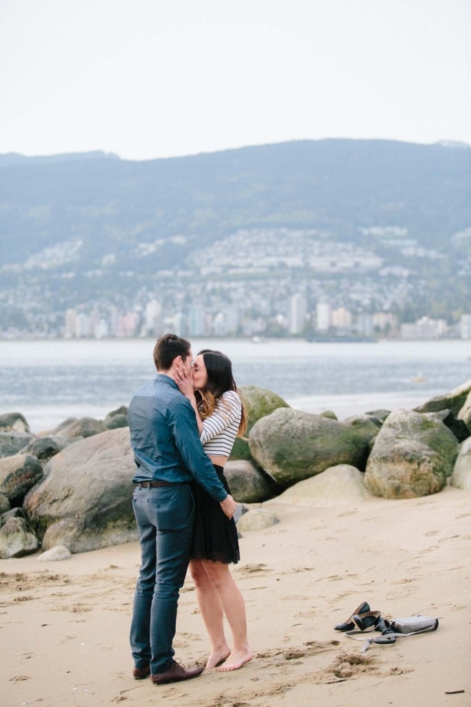 joel & caitlin's stanley park engagement
