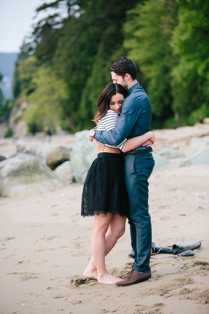 joel & caitlin's stanley park engagement