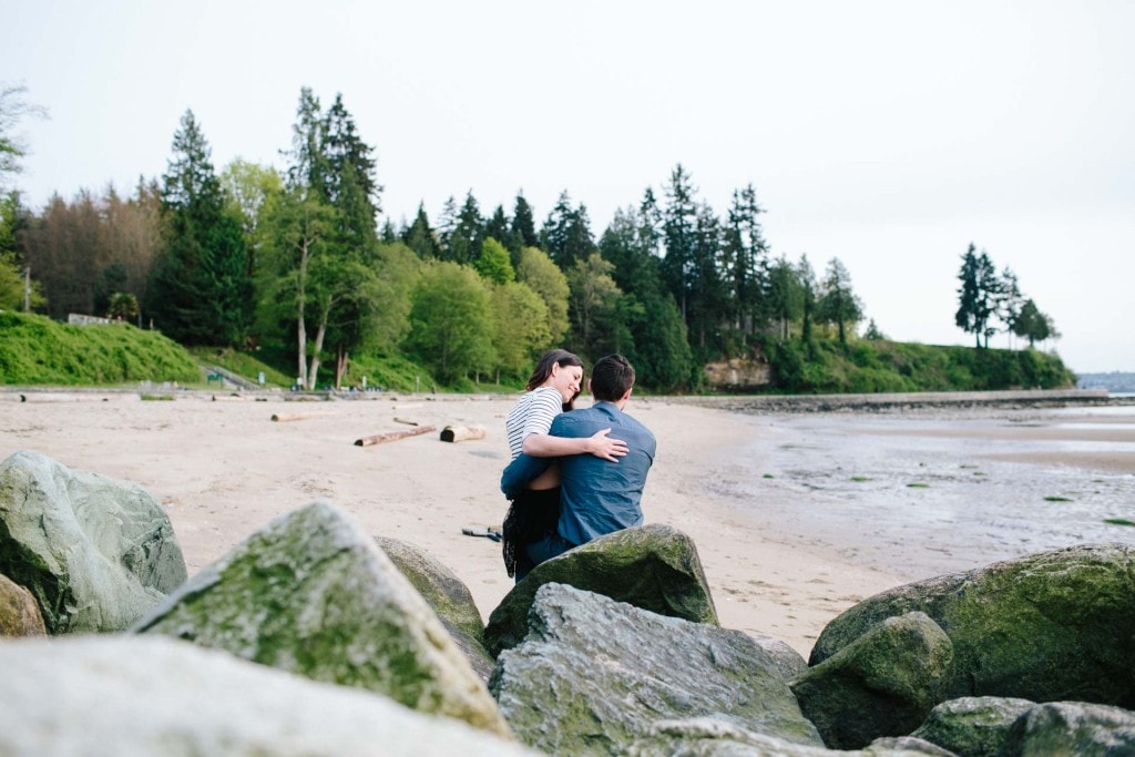 joel & caitlin's stanley park engagement