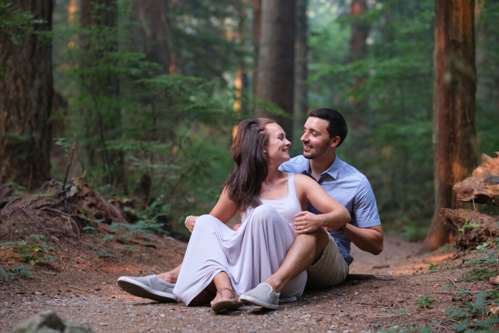 engagement photos in vancouver bc