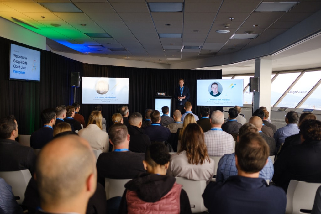 Event Photos for Google Cloud at the Vancouver Lookout