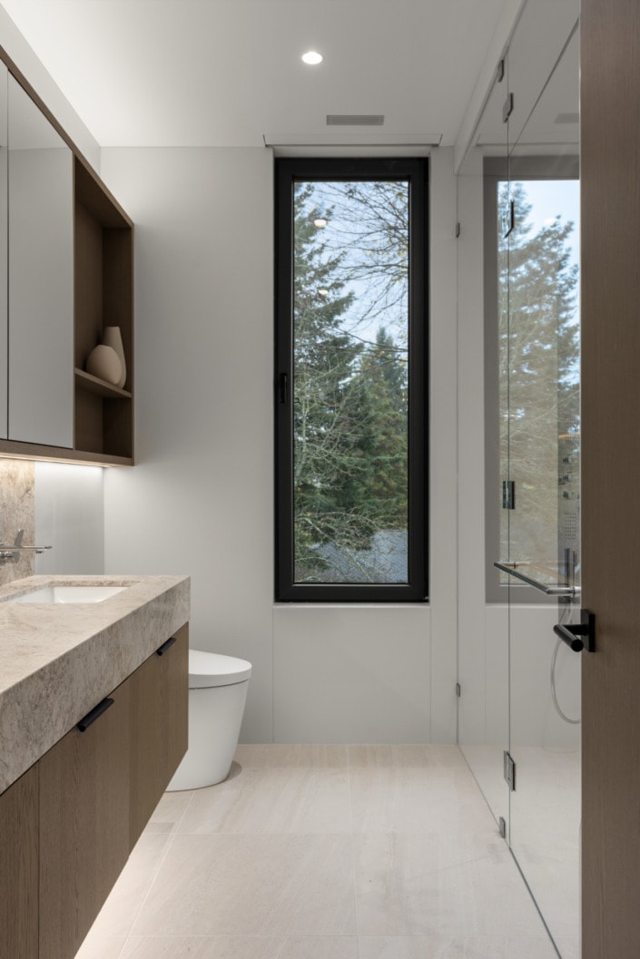 custom vancouver residential bathroom interior design photo