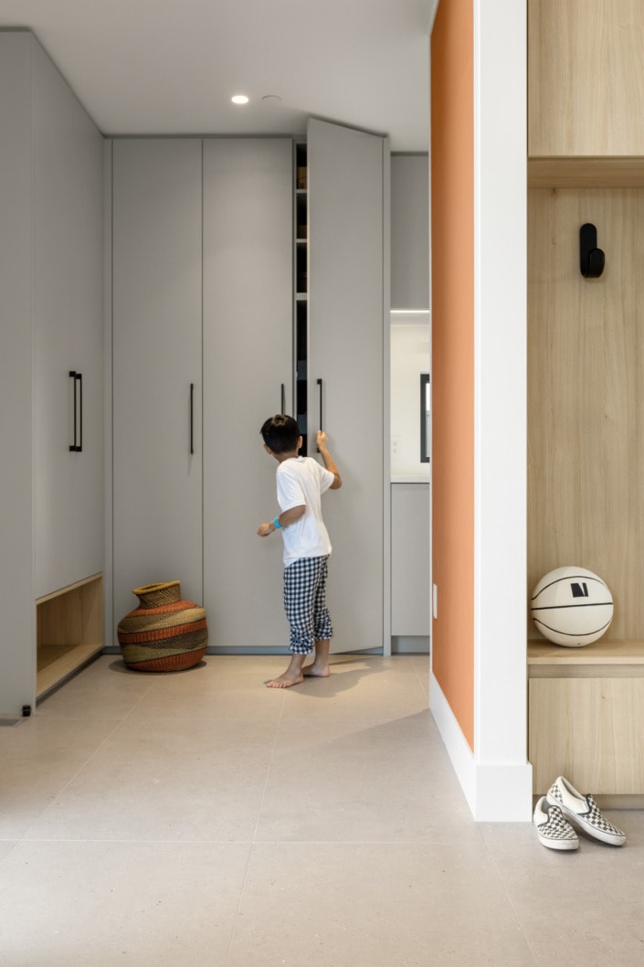 vancouver architectural photography custom closet mudroom interior